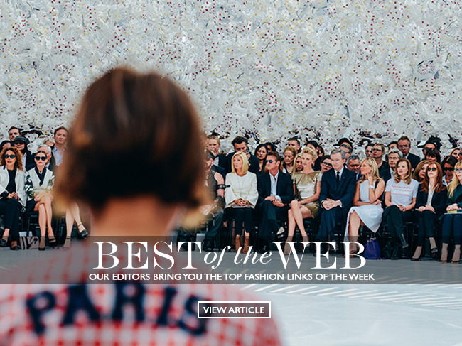 From Net-a-Porter's new sports apparel site to J-Law face palming Emma Watson at the Dior couture show, we've selected the best fashion links and videos across the web. Best of the Web