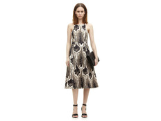 WHISTLES, Ocelot Print Dres...