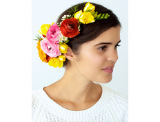 DIY Spring Floral Headpiece...