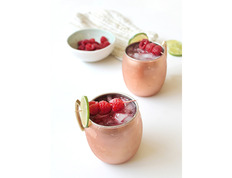 Raspberry Moscow Mules from...