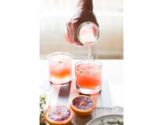 Blood Orange + Thyme Paloma...